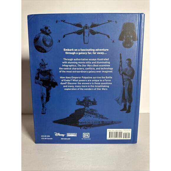 The Star Wars Book: Expand Your Knowledge of a Galaxy Far, Far Away NEW Sealed - Picture 2 of 12